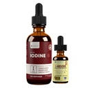 Ενεργό ιώδιο + iAbsorb - Nascent Iodine Drops - Υγρή Παράδοση για Καλύτερη Απορρόφηση - Συνεργάτες για Καλύτερη Παράδοση - Υποστηρίζει Υγιεινή Ενέργεια, Ζωτικότητα & Ιώδιο Επίπεδα