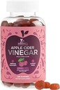 Vegan Apple Cider Vinegar Gummy 1000mg - Χωρίς ζάχαρη ACV Gummies Βιταμίνες συμπλήρωμα με βιταμίνη Β12 για την ενέργεια - Keto Friendly Digetion, Detox, Cleanse Υποστήριξη - Ζελατίνη-ελεύθερο, μη GMO - 120 Gummies