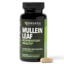 Mullein Leaf Κάψουλες για την αναπνευστική υγεία - 5000mg Extract 10:1 για την υποστήριξη των πνευμόνων και την ανοσοποιητική λειτουργία - 60 Count - Vegan, μη ΓΤΟ κάψουλες - συμπλήρωμα βοτάνων για την καθημερινή ευεξία - 2 μήνες προσφοράς