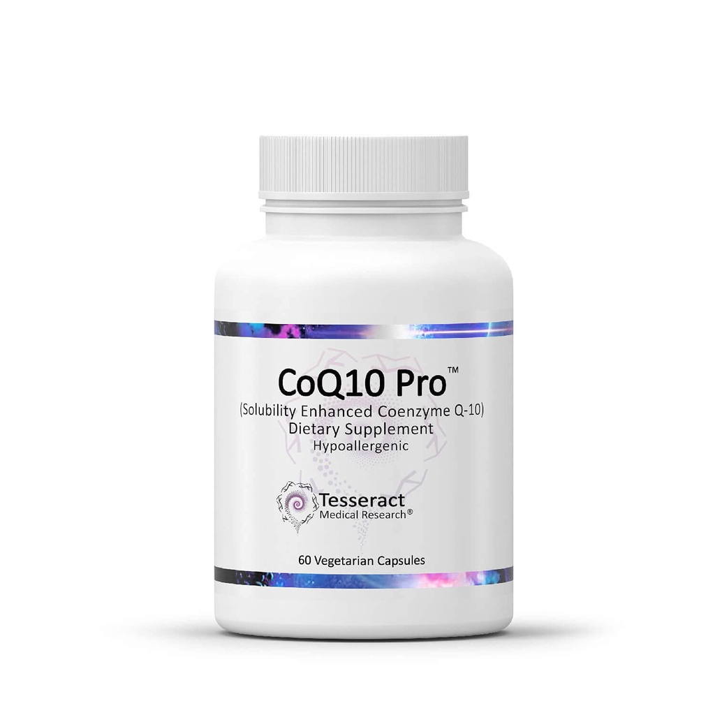 CoQ10 Pro, Coenzyme Q10 for Heart Health, Muscle Health and Cellular Energy Production, Antioxidant Supplement for Optimal Cardiovascular Health Support, Hypoallergenic, CoQ10 300mg, 60 Capsules