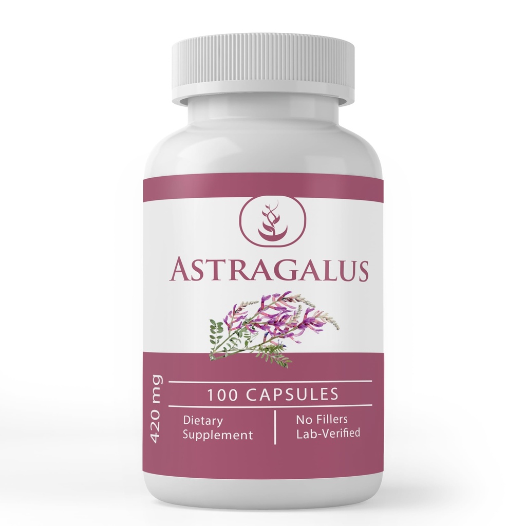 Pure Original Ingredients Astragalus Extract, (100 Capsules) Always Pure, No Additives Or Fillers, Lab Verified