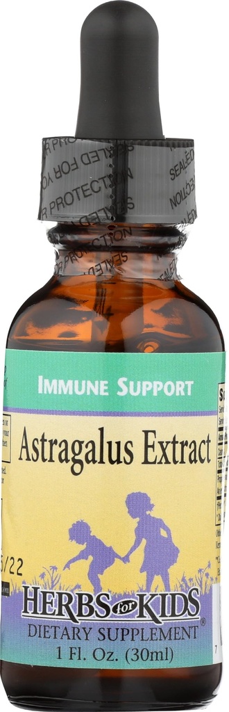Herbs For Kids, Astragalus Extract Organic, 1 Fl Oz