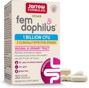 Jarrow Formulas Fem-Dophilus - 1 Δισεκατομμύρια Οργανισμοί Ανά Υπηρεσία - 30 Κάψουλες Veggie - Γυναικεία Προβιοτικά - Ουρολοίμωξη Υγεία - Έως 30 Υπηρεσίες