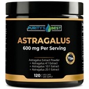 Purity’s Best Astragalus Root Complex – 600mg Organic 20:1, 10:1 & 4:1 Extract Blend – Immune Support & Natural Balance –120 Vegan Capsules