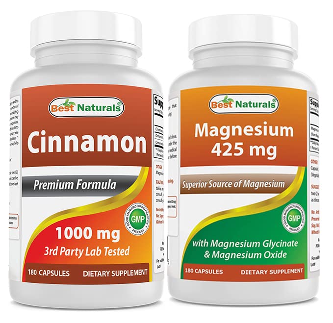 Κανέλα 1000 mg & Γλυκινικό μαγνήσιο 425 mg