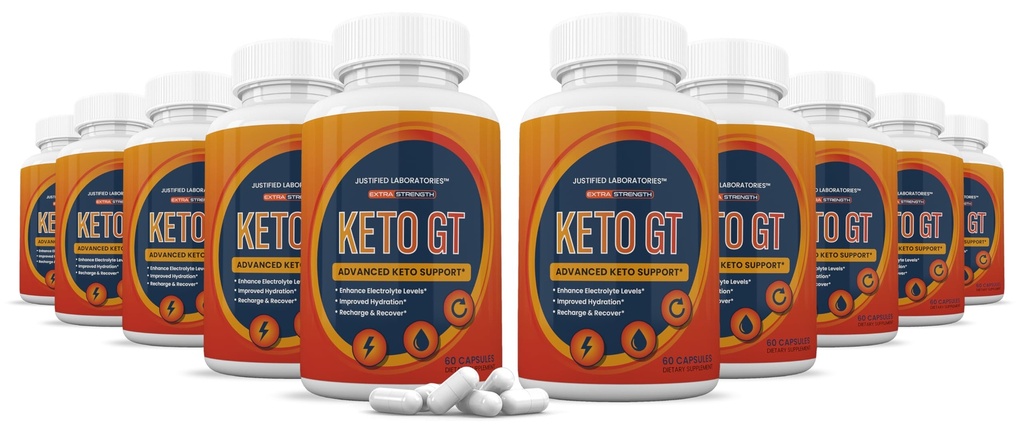 (10 Pack) Keto GT Keto Pills 1275MG New & Improved Formula Contains Apple Cider Vinegar Extra Virgin Olive Oil Powder Green Tea Leaf 600 Capsules