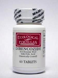 Ecological Formulas - Dibencozide B12 1000 mcg 60 tabs [Health and Beauty]