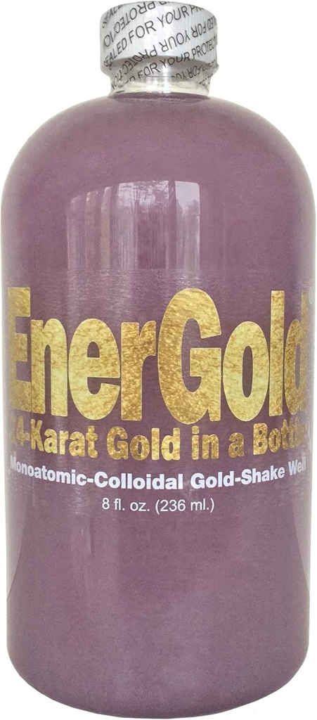 EnerGold® Monoatomic Gold/ORMUS: World's ONLY Pure-G O L D (Platinum & Copper) >1000 PPM! Deflect Radiation, EMFs, Low-Energy Frequencies; Repair DNA, Pineal, Body's Tissues; Energize Aura, Chakras