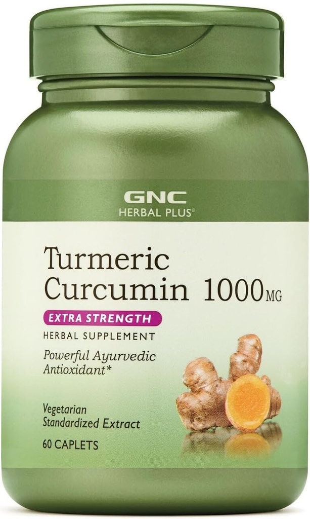 GNC Herbal Plus κουρκουμίνη 1000mg