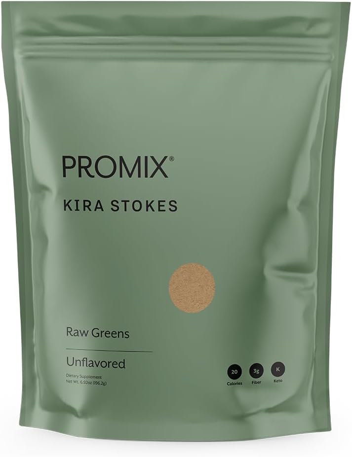 ProMix Διατροφή Ακατέργαστα Πράσινα Superfood Blend - Spriuted Alfalfa, Wheatgrass, Ashwagandha, & Rhodiola - 30 Υπηρεσίες