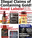 EnerGold® Monoatomic Gold/ORMUS: World's ΜΟΝΟ Pure-G O L D! Deflect Radiation, EMFs, & Low-Energy Frequencies; Repair DNA, Pineal Gland, & All Tisses of The Body; Energie Your Aura & Chakras,...