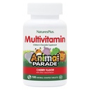 NaturesPlus Animal Parade Children's Chewable Multivitamin - Cherry Flavor - 180 Animal-Shaped Tablets - Promotes Health & Well-Being - Vegetarian, Gluten Free - 90 Servings