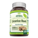 Herbal Secrets Licorice Root | 450 Mg | 100 Veggie Capsules | Non-GMO | Gluten-Free | Made in USA