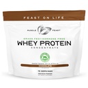 Μύες Feast Grass-Fed Whey πρωτεΐνη συμπυκνωμένο σκόνη, όλα φυσικά, χωρίς ορμονική πάστα Αυξημένη πρωτεΐνη Whey σκόνη για γυναίκες & άνδρες, καθαρό, μη-GMO & χωρίς γλουτένη συμπυκνωμένο Whey - σοκολάτα, 5lb