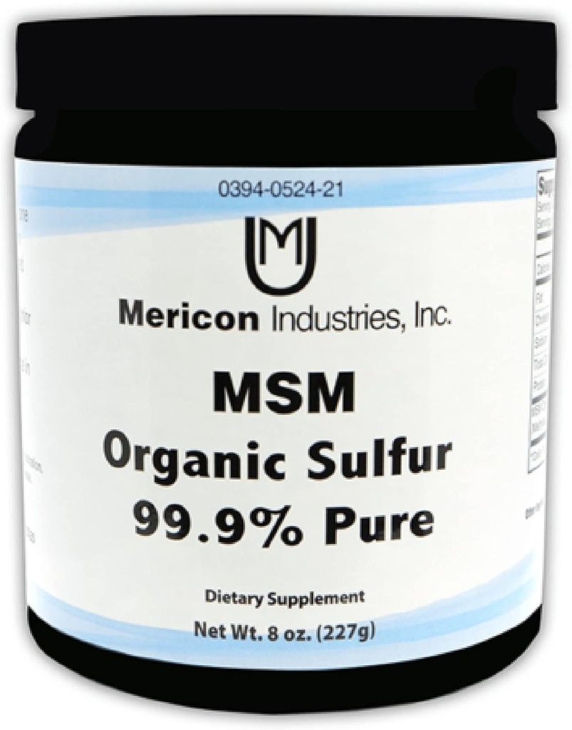 Mericon Industries MSM Organic Sulfur Powder 
