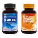 BioEmblem Ανταρκτική Krill συμπλήρωμα Oil Turmeric Curcumin συμπλήρωμα με BioPerine