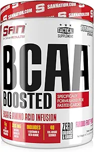 SAN BCAA Ενισχυμένο Punch Φρούτων - Premium Διακλαδισμένα Αμινοξικά Οξέα για την αποκατάσταση των μυών και την ενέργεια