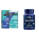 Garden of Life Dr Formulated Once Daily 3-in-1 Complete Prebiotics, Postbiotics & Probiotics & Life Extension Neuro-mag Magnesium L-threonate, Magnesium L-threonate, Brain Health