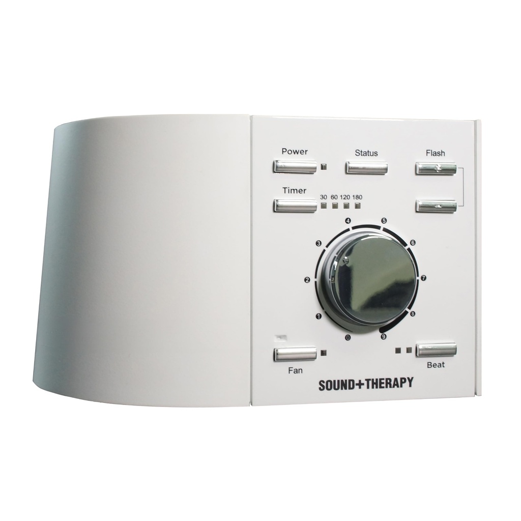 Adaptive Sound Technologies Sound + Therapy - Comprehensive Therapy Experience for Optimal Sleep Environment - Gamma Light & Soothing Noise - Precision Volume Dial - Relaxation Support