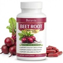 Skaal Beravia Organic Beet Root Capsules 1300mg, Pure Beet Root Extract Supplement for Circulation, Heart Health & Energy Support, Vegan, Non-GMO, Gluten Free, 60 Count