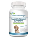 Calcium Phosphorus for Dogs Supplement, Provide Calcium for Puppies, Promote Healthy Dog Bones and Puppy Growth Rate, Dog Bone Supplement, 120 Chewable Tablets
