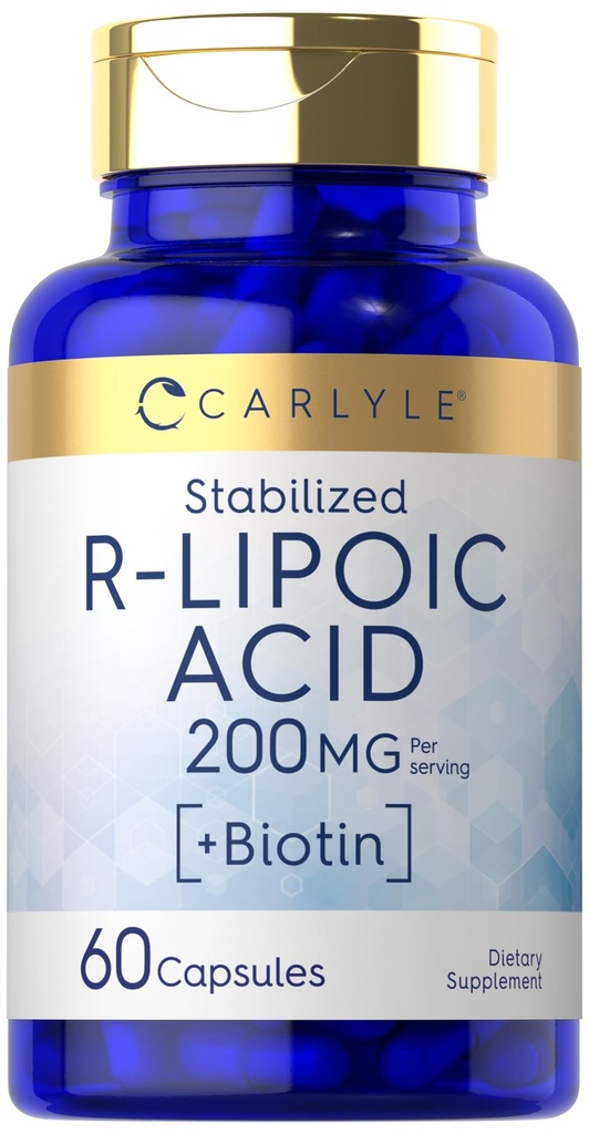 Carlyle R-Lipoic Acid 200mg 