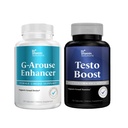 Dr Vitamin G-Arouse Enhancer for Female | Libido Booster for Women, 60 Capsules with Testo Boost Supplement for Men| Stamina, Endurance & Energy Enhancement|Horny Goat Weed - 30 Capsules