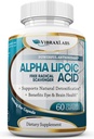 Alpha Lipoic Acid 600mg Κάψουλες - Extra Strength ALA Συμπλήρωμα - Best Pure Vegetarian Κάψουλες για Nerve Pain, Skin, Face, Eye and Brain Boost – Βοηθά στην διατήρηση Φυσικής Αποτοξίνωσης, Μη ΓΤΟ
