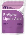 Micro Ingredients R Alpha Lipoic Acid 600 mg Per Serving, 120 Softgels | Active R-Isomer with Coconut Oil | ALA Supplement | Non-GMO, Gluten Free, No Soy