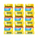 Dramamine Motion Sickness Relief, Original Formula, Tablets 12 ea (Pack of 9)