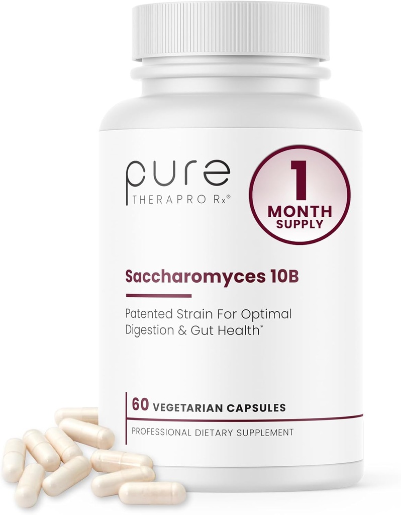 Saccharomyces Boulardii Προβιοτικά 10 Δισεκατομμύρια CFU - Made in USA  I-3799 Προβιοτικά για άνδρες και γυναίκες 