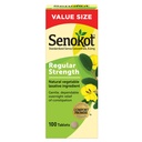Senokot Regular Strength Laxatives for Constipation, Senna Laxative Tablets, 100 Count, Constipation Relief for Adults, Senna Tablets