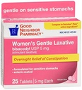 GNP Women's Laxative Gentle Tablets, 25ct*