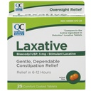 Quality Choice Laxatives for Constipation Relief - Bisacodyl 5mg Tablets, Comfort Coated Stimulant Laxative. Overnight Relief, 25 Count. for Occasional Constipation and Irregularity.