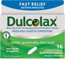 Dulcolax Laxative, 10 mg, Comfort Shaped Suppositories, 16 suppositories