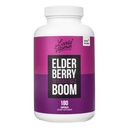 LIVELY VITAMIN CO. Elderberry Boom - Boosts Immune Function - Prevents Colds & Sickness - Elderberry, Zinc, Calcium, Magnesium, Vitamin C - 180 Vegetarian Capsules