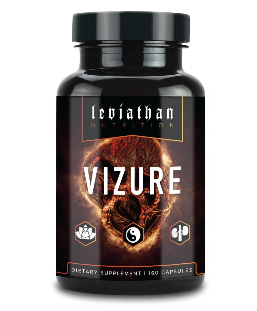 Leviathan Vizure | Maca Root, Siberian Ginseng, Shoden Ashwagandha, Cordyceps, Rhodiola, Reishi, and Bacopa for Men and Women