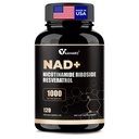 NAD Supplement 120 Capsules - Liposomal Nicotinamide Riboside with Resveratrol & Quercetin - 1000mg NAD+ Supplement for Men and Women - Supports Energy and Focus - 60 Days Supply