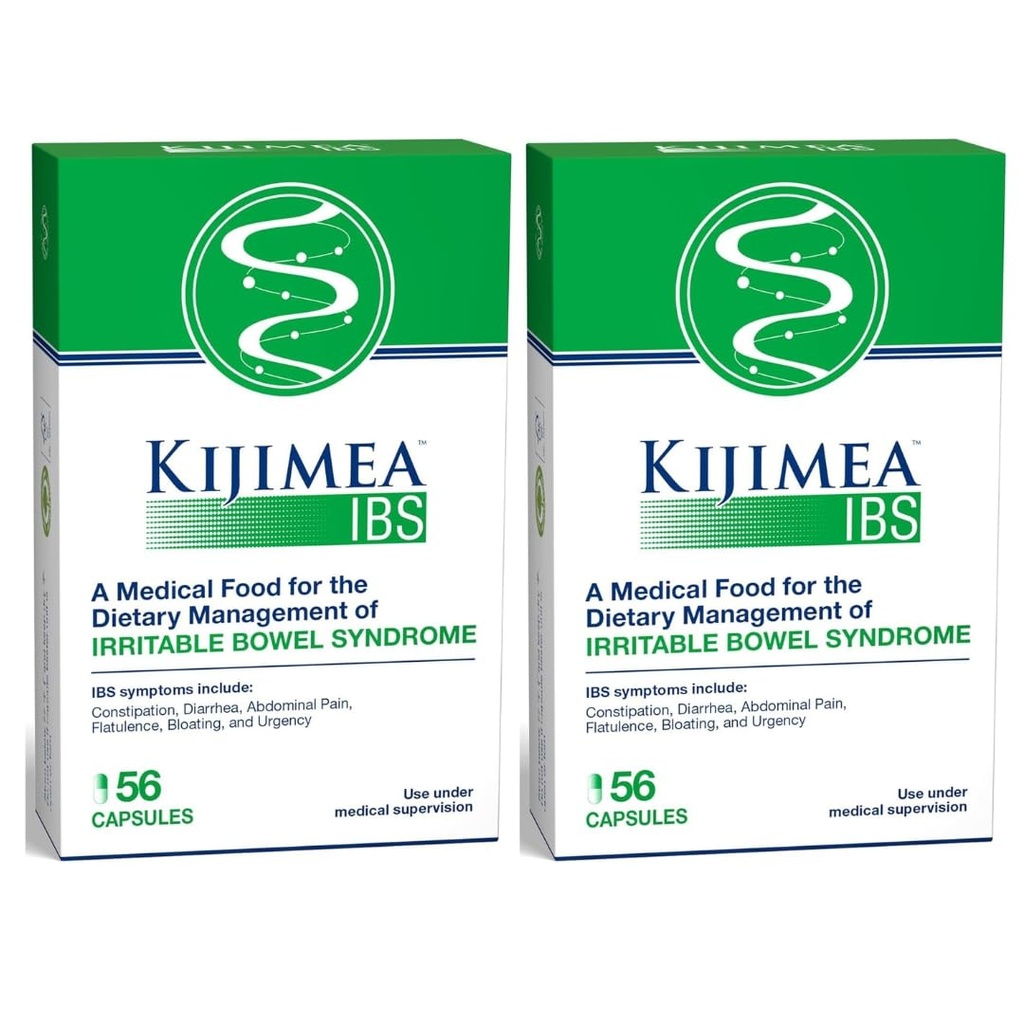 Kijimea™ IBS, Medical Food for The Dietary Management of Irritable Bowel Syndrome 56 Count 2 Pack (112 Capsules)