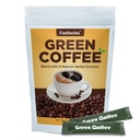 Natural Green Coffee for Metabolism & Energy, Green Coffee Beans Extract Instant Coffee with 8 Natural Blends Extracts, 10 Sachets, Vegan Friendly