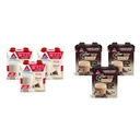 Atkins Vanilla Cream Meal Size Protein Shake, 23g Protein, Low Glycemic, 3g Carb & Mocha Latte Iced Coffee Protein Shake, 15g Protein, Low Glycemic, 4g Net Carb, 1g Sugar