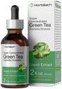 Horbäach Green Tea Extract Liquid Drops | 2 Fl Oz | Herbal Tincture | Alcohol Free | Vegetarian | Super Concentrated Supplement | Non-GMO, Gluten Free