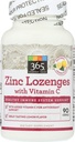 365 από το Whole Foods Market, Zinc Lozenge με βιταμίνη C, 90 ct