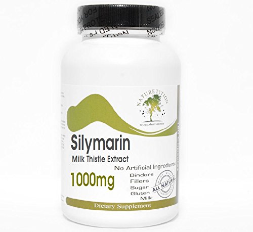 Milk Thistle Silymarin Extract 1000mg ~ 180 Capsules - No Additives ~ Naturetition Supplements