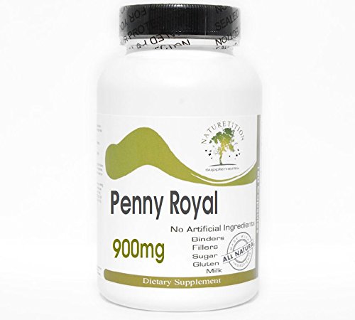 Penny Royal Pennyroyal 900mg Emulsified Dry ~ 200 Capsules - No Additives ~ Naturetition Supplements