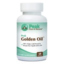 Peak Pure & Natural, Peak Golden Oil Cold Pressed Organic Black Seed Oil Supplement - Black Seed Oil for Digestive Health, Skin Nutrition, Joint Comfort - 60 Capsules