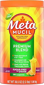 Metamucil Fiber Free Sugar 180 μερίδες (OLD)