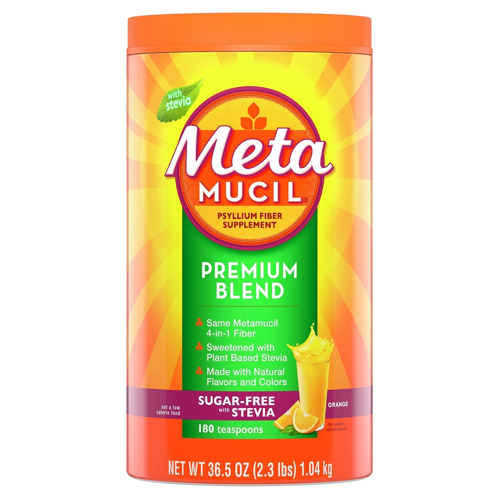 Metamucil Fiber Free Sugar 180 μερίδες (OLD)