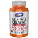 NOW Τρόφιμα Αθλητική Διατροφή, Cre-Alkalyn Creatine 750 mg, Μαζική Κτίριο * / Ενεργειακή Παραγωγή *, 120 κάψουλες Veg