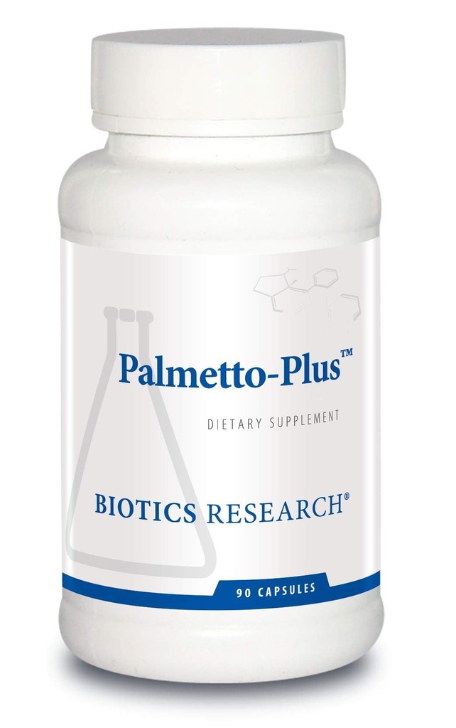 BIOTICS RESEARCH Palmetto-Plus™– Saw Palmetto Formula 500 mg, Extract & Berry 4:1 Extract, Men's Health Complex, Healthy Urination & Flow Formula, Lycopene, 90 Caps